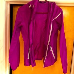 North Face Women's Cyclone Hoodie (Small, Magenta)